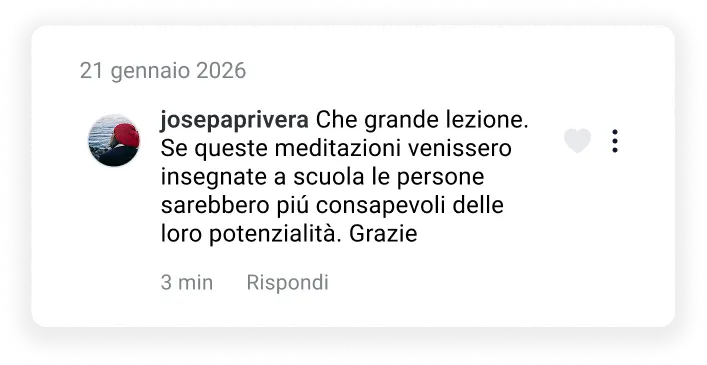 Testimonianza di un lettore sui dialoghi.