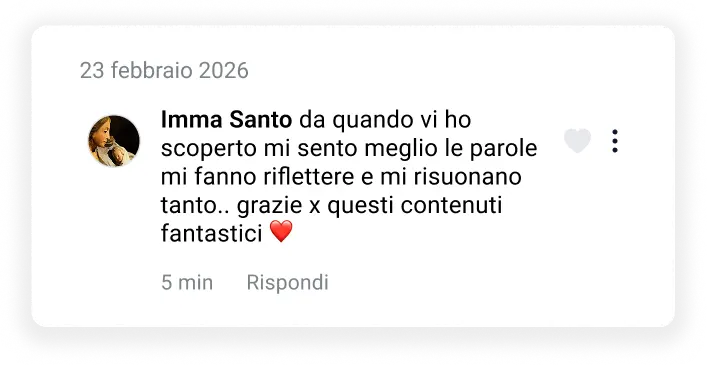 Testimonianza di un lettore sui dialoghi.